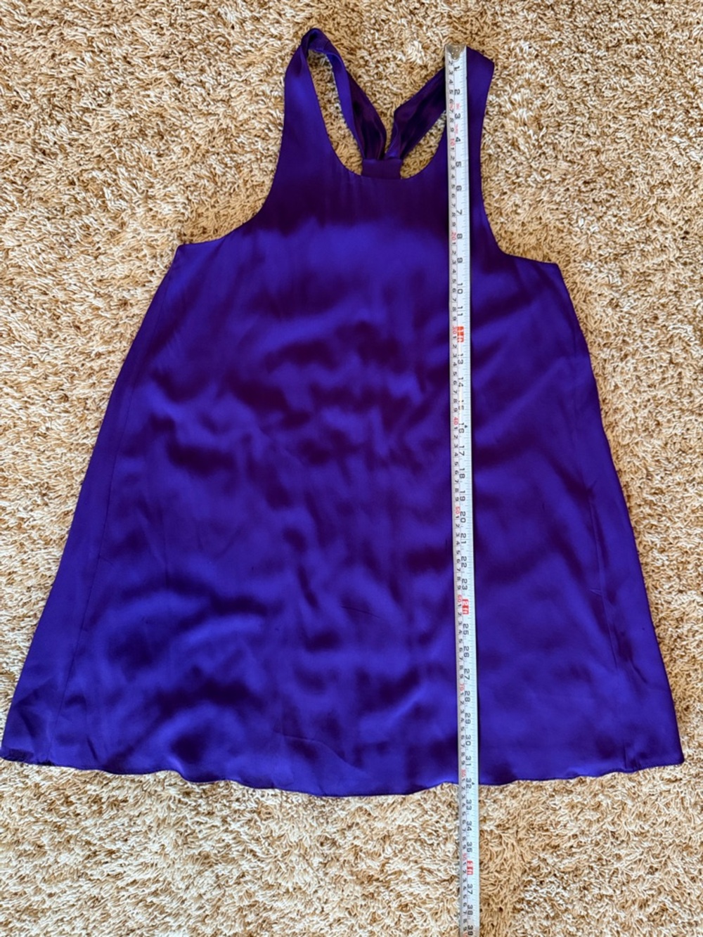 Purple Sleeveless dress Alice + Olivia in perfect condition. - Picture 8 of 8
